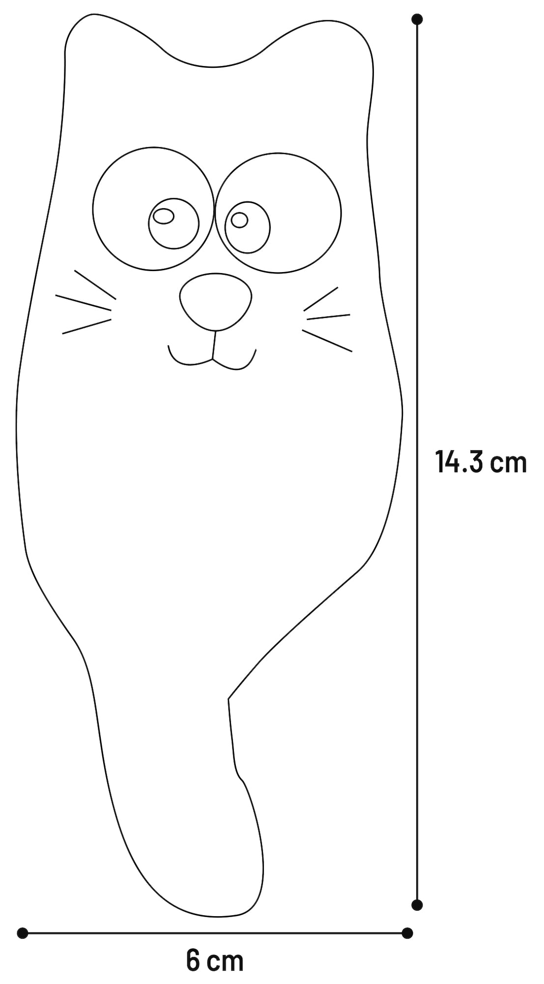 Spielzeug Katze mit Katzenminze