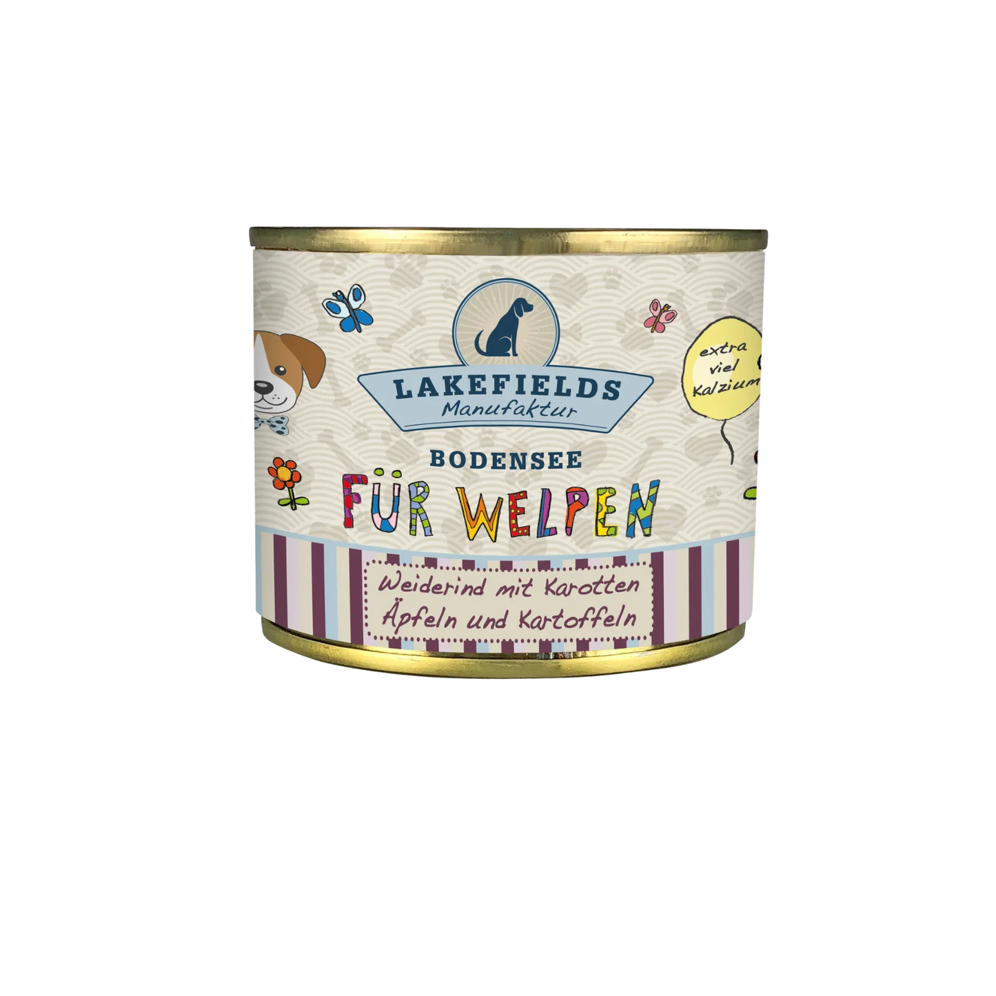 Dosenfleisch-Menü Rind für Welpen