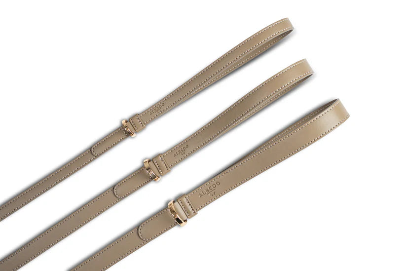 Hundeleine Classy taupe - gold