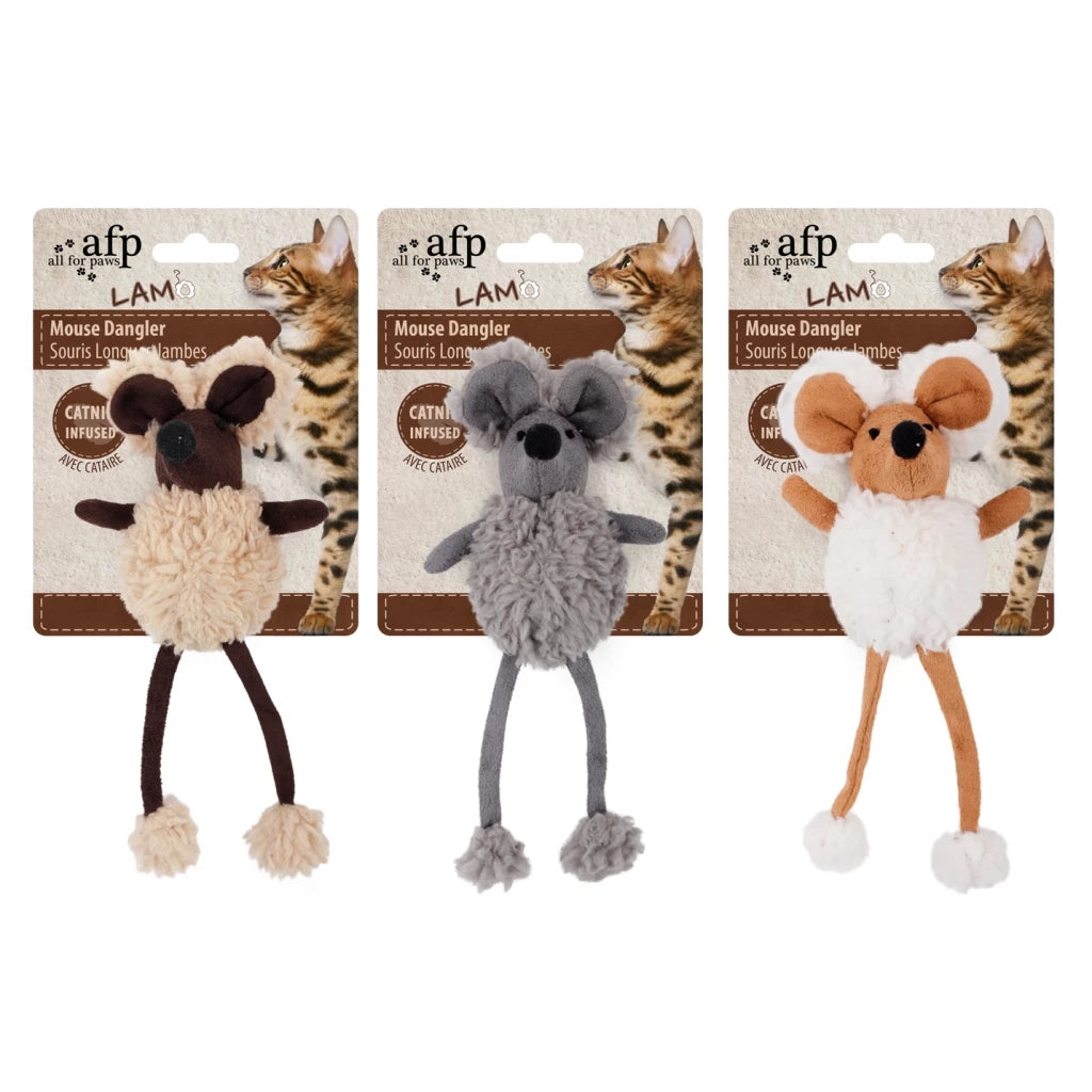 AFP Lambswool - Mouse Dangler