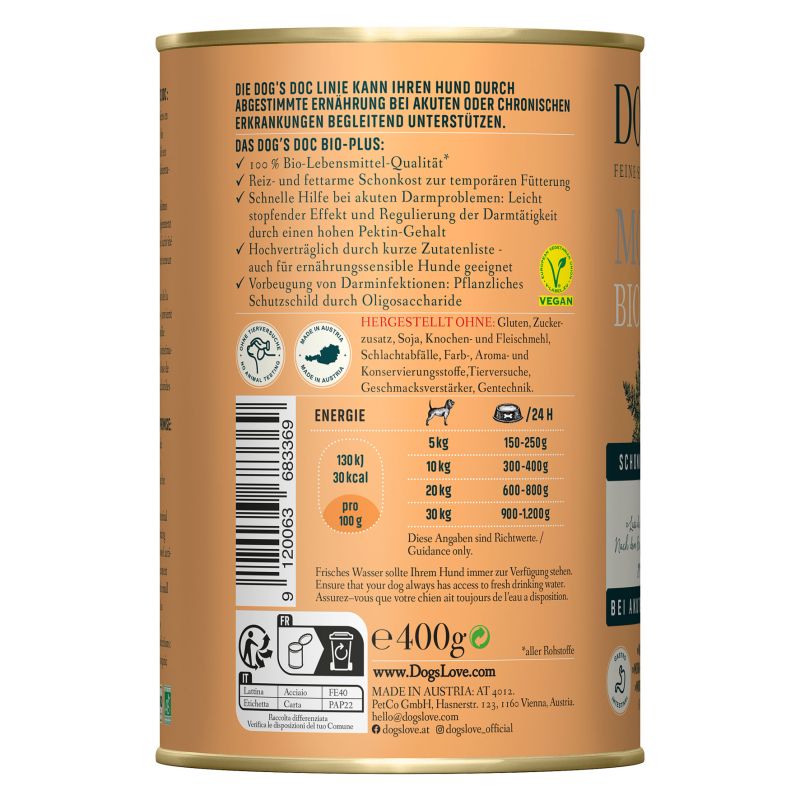 Dog's Love Morosche Karottensuppe