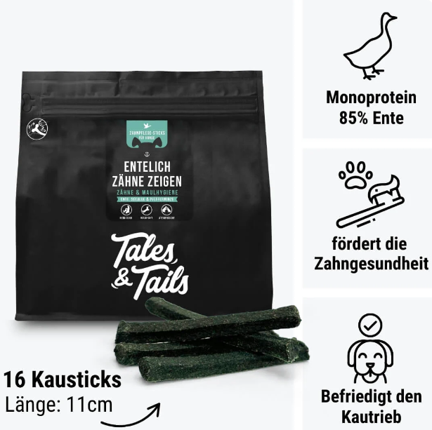 EnteLich Zähne zeigen