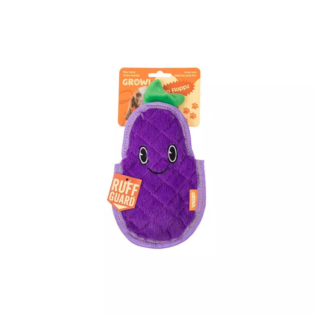 Growl Flip Floppz Eddie die Aubergine