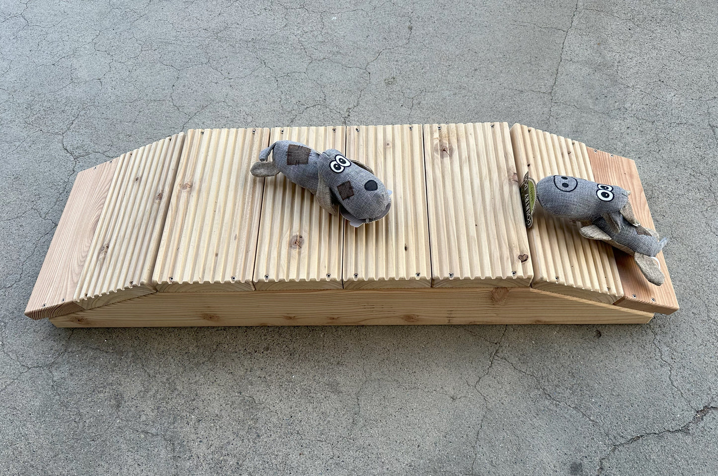 Rampe aus Holz