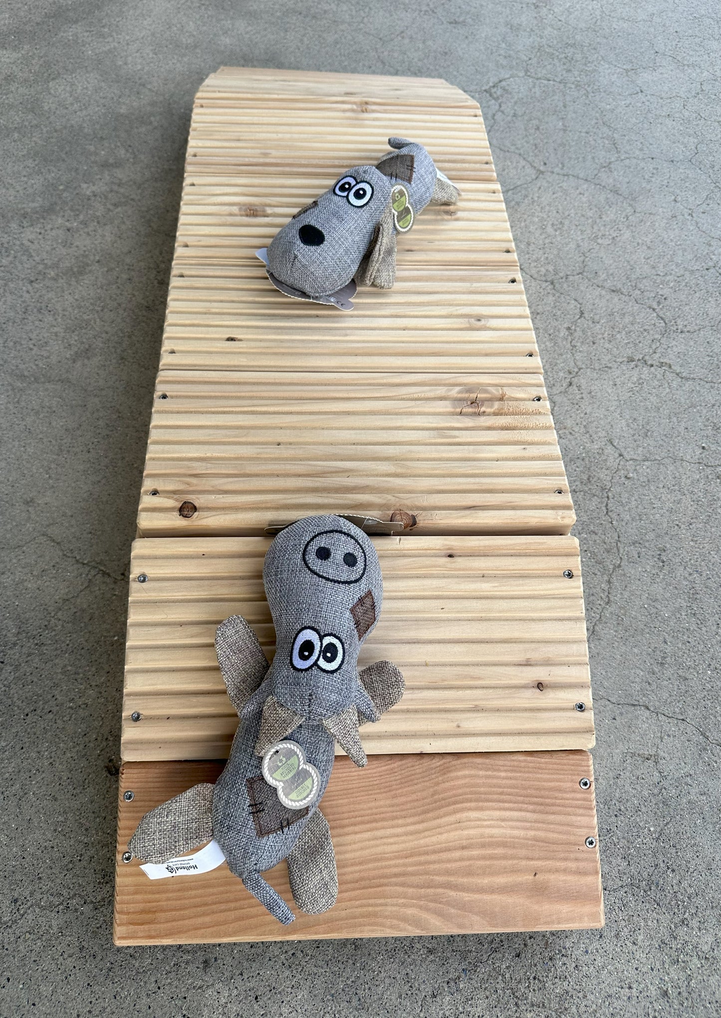 Rampe aus Holz