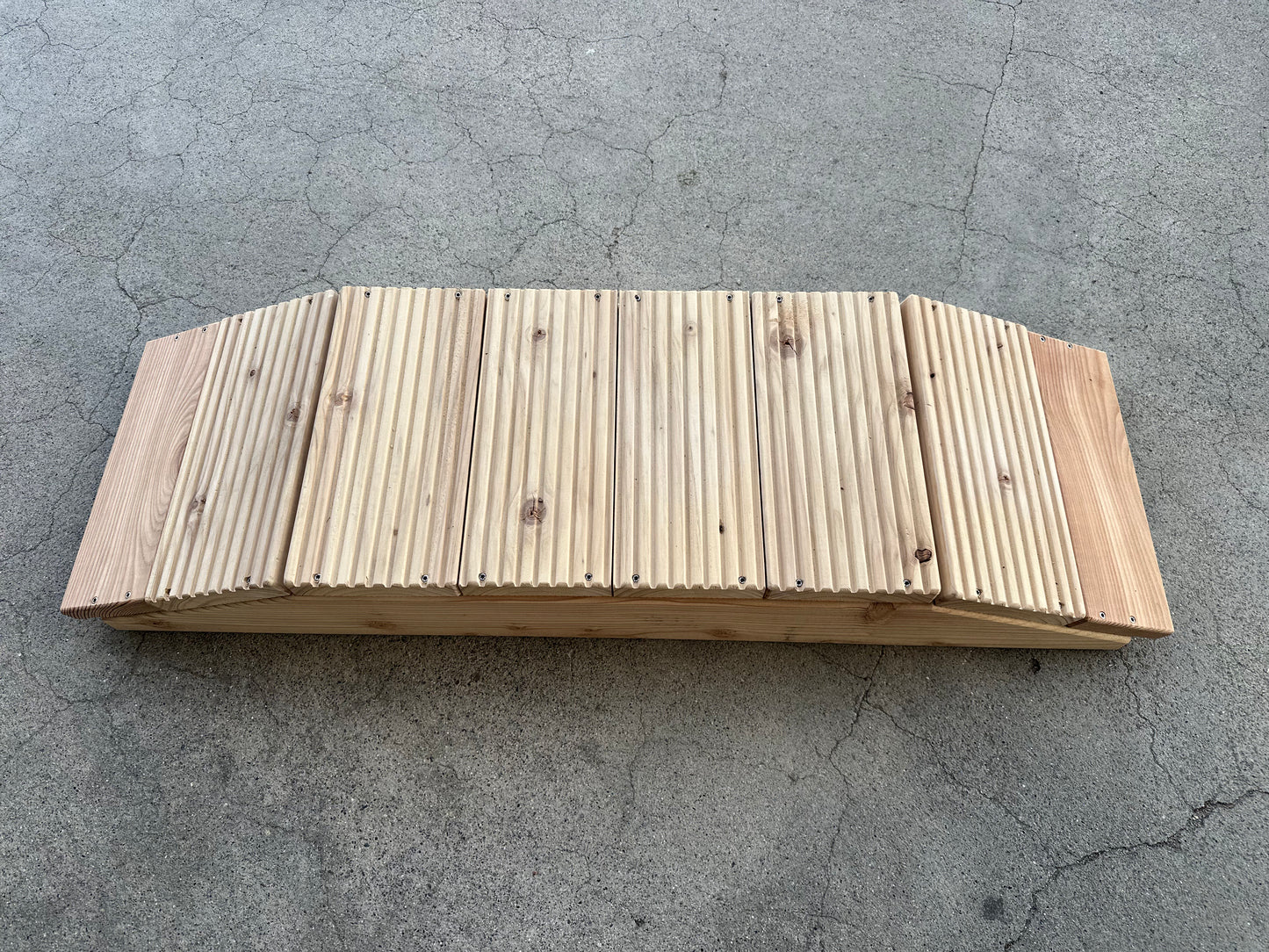 Rampe aus Holz
