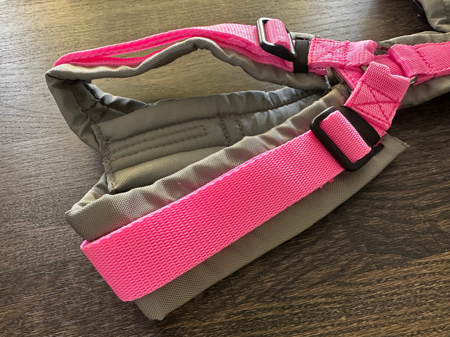 anny-x Brustgeschirr Fun rosa/grau