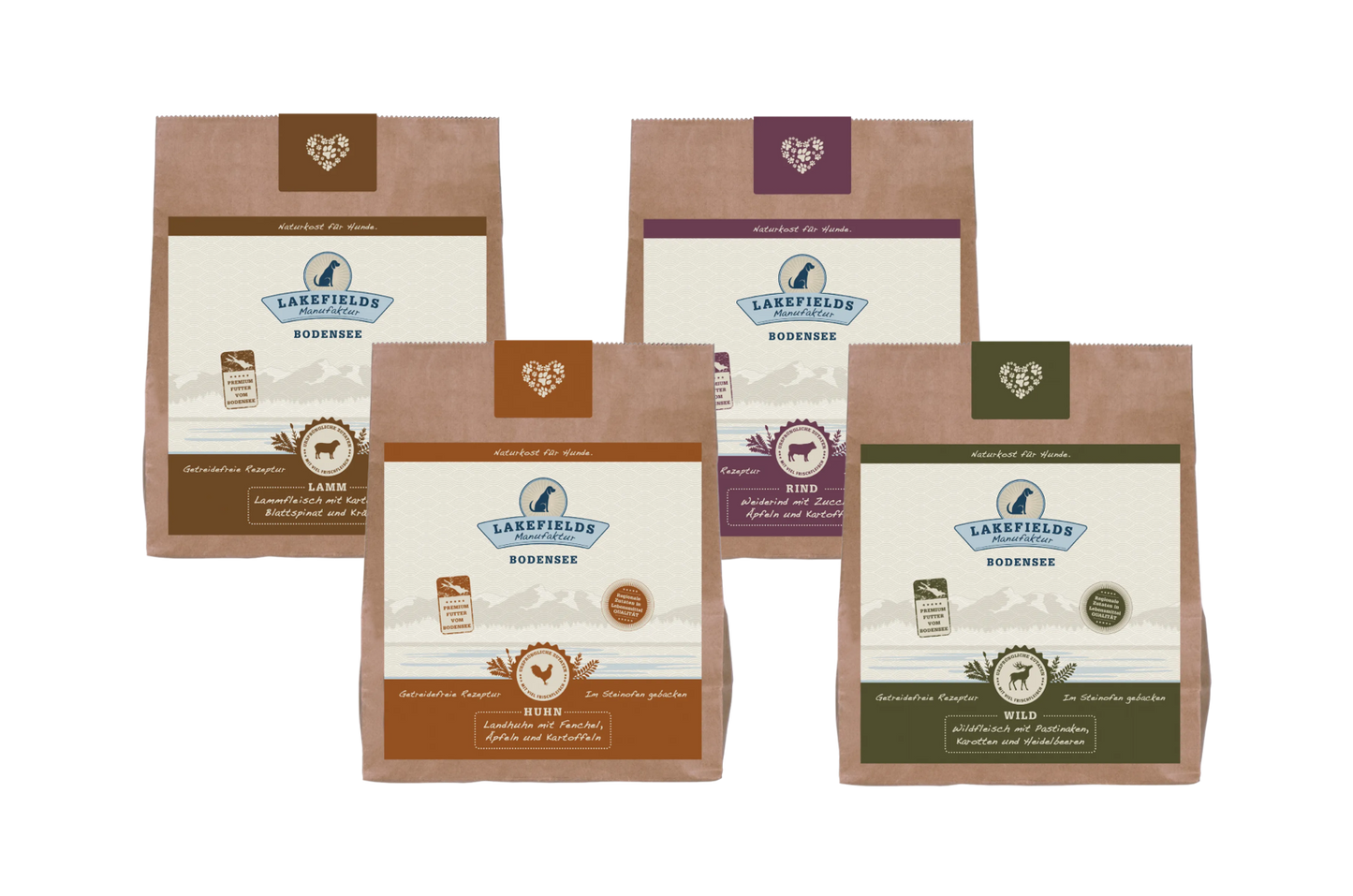 Sortenmix Trockenfleisch-Menüs
