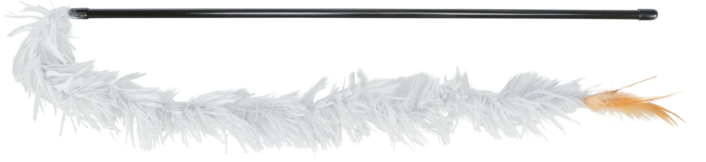 Spielangel mit Plüschband