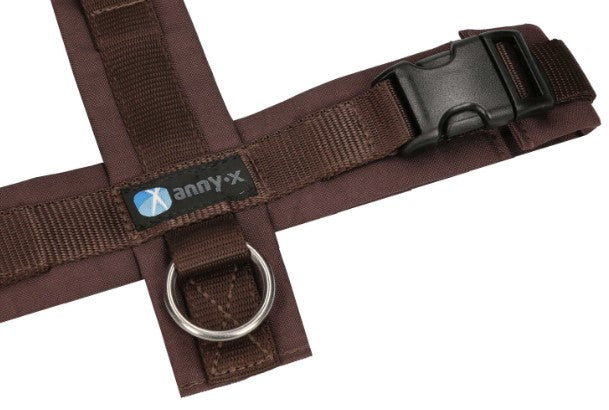 anny-x Brustgeschirr Fun braun/ braun