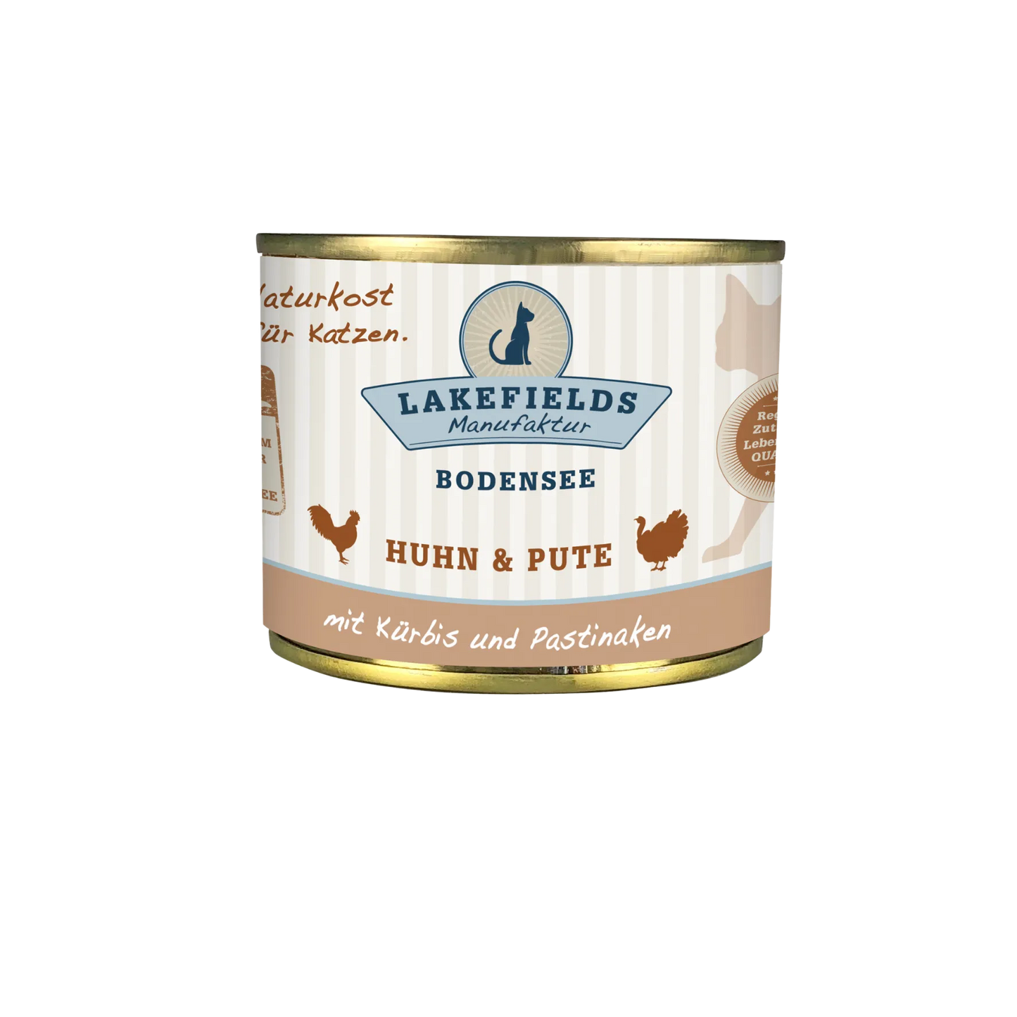 Dosenfleisch-Menü Huhn und Pute