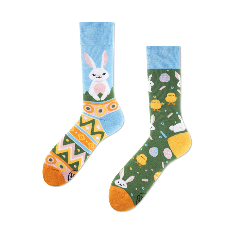Easter Bunny Socken by Many Mornings