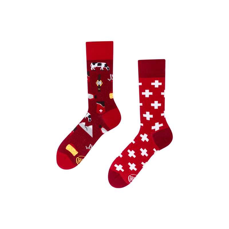 Swiss Journey Socken by Many Mornings