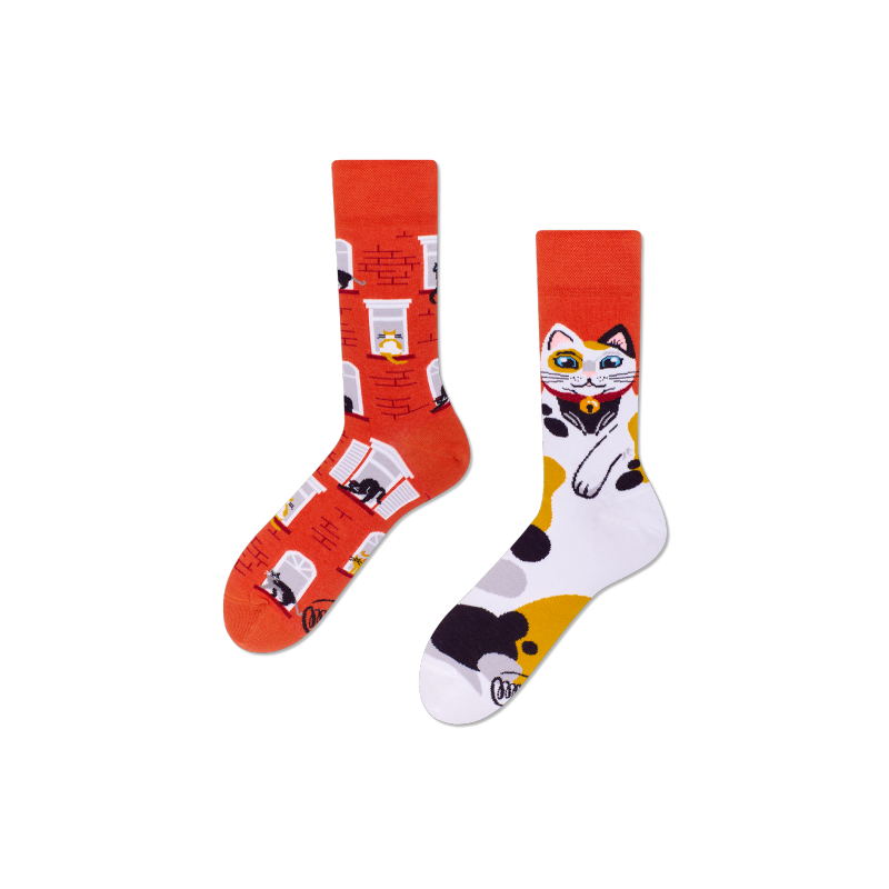 City Cat Socken by Many Mornings