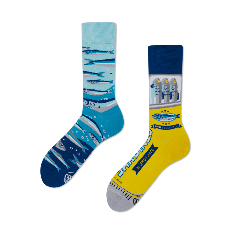 The Sardines Socken by Many Mornings
