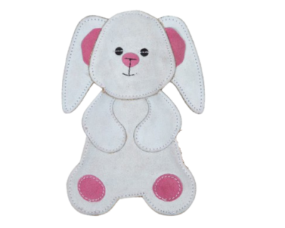 Lederspielzeug Hase