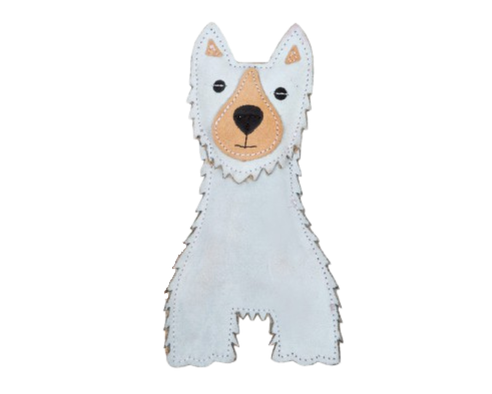 Lederspielzeug Terrier