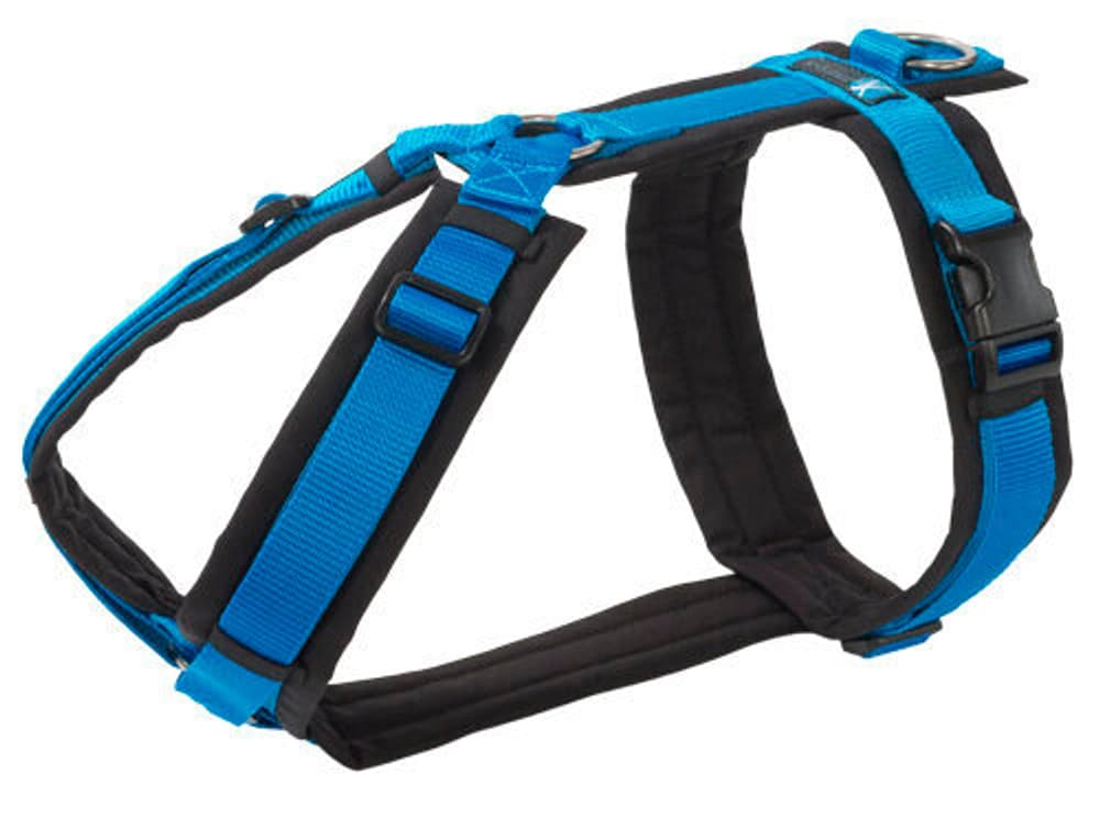 anny-x Brustgeschirr Fun schwarz/ blau