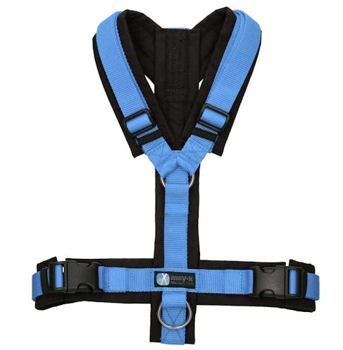 anny-x Brustgeschirr Fun schwarz/ blau
