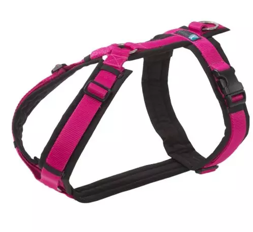 anny-x Brustgeschirr Fun schwarz/pink