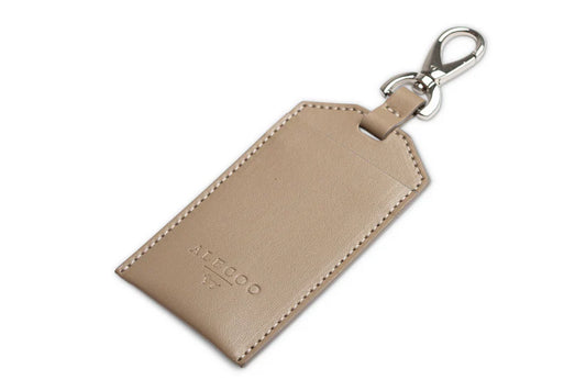 Kotbeutelspender Classy taupe - silver