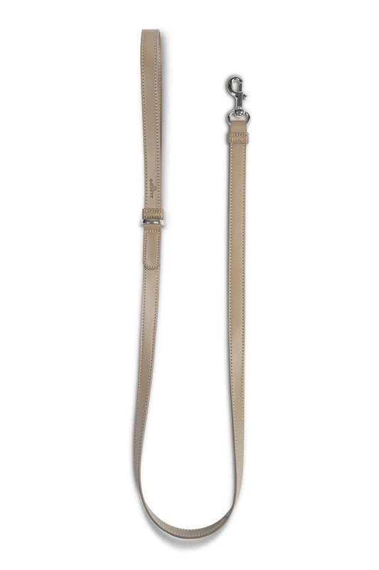 Hundeleine Classy taupe - silver