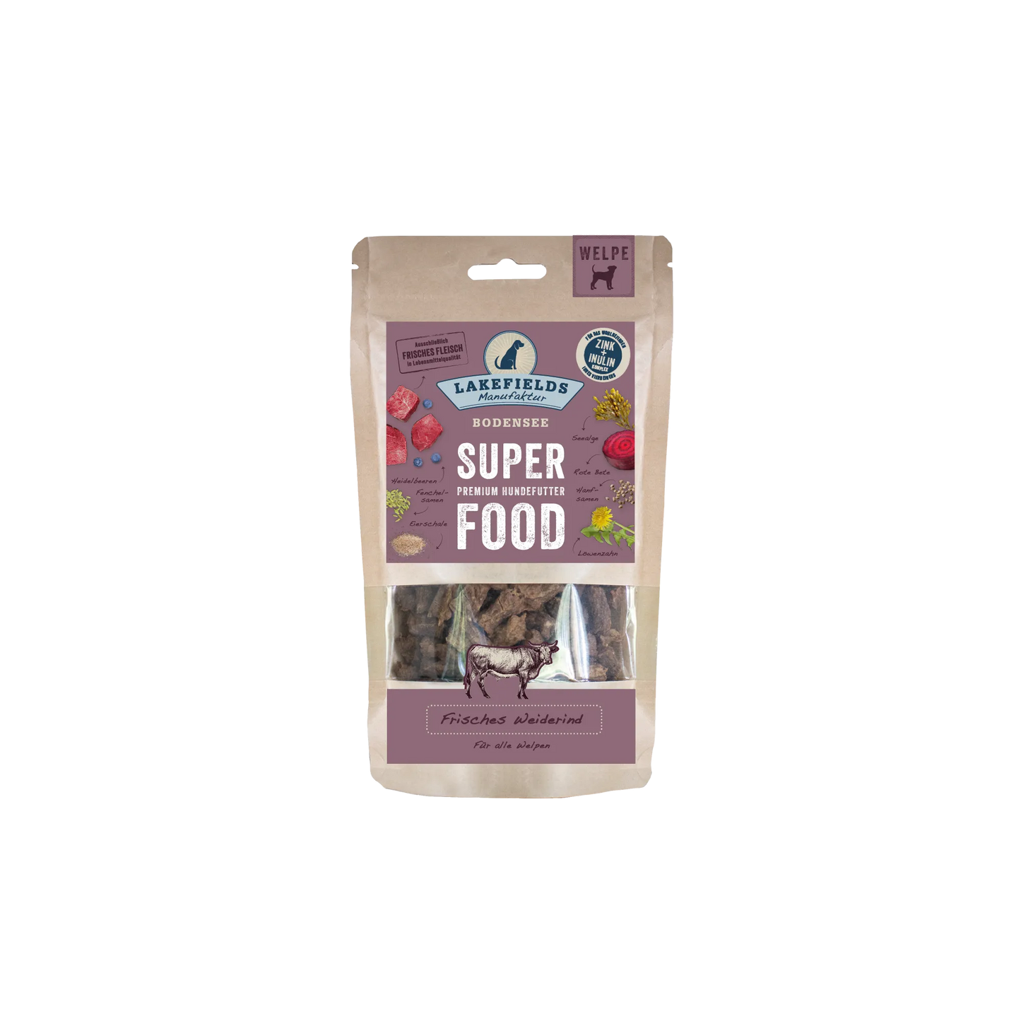 SUPERFOOD Rind für Welpen