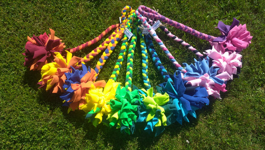 Fleece-Zergel mit Buschel