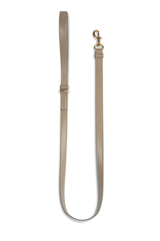 Hundeleine Classy taupe - gold