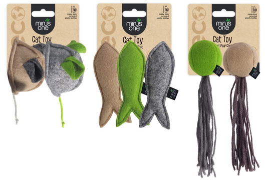 Minus One Felt Cat Toys