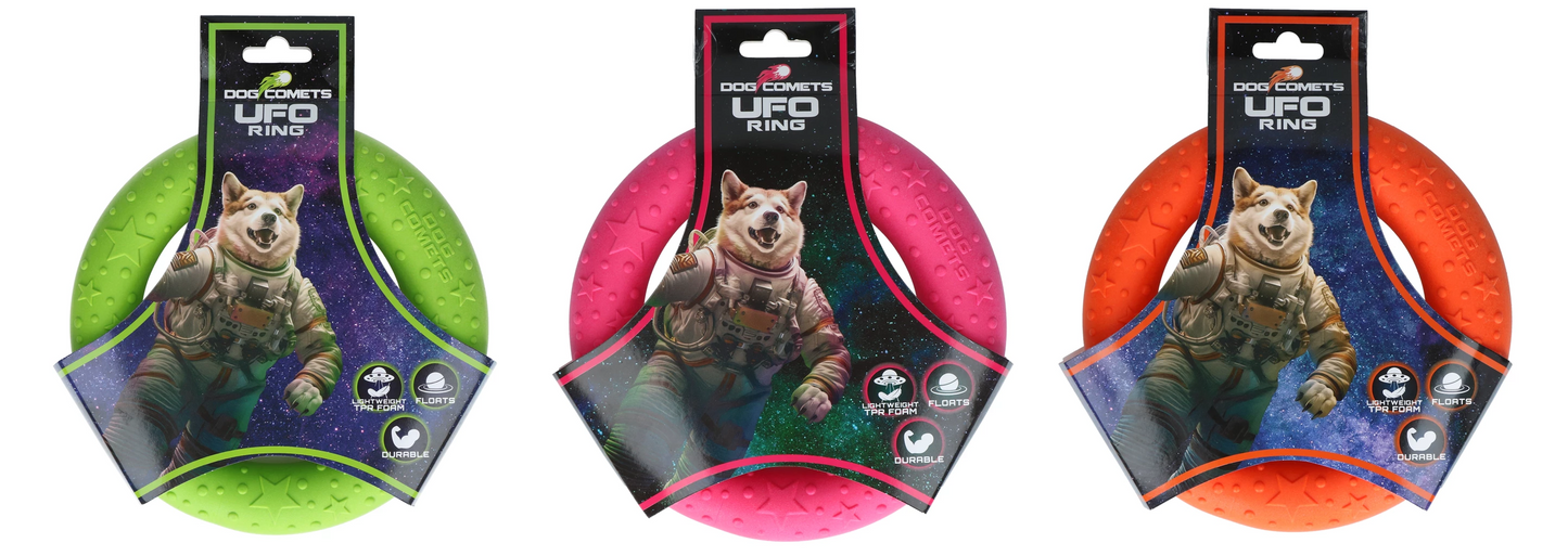 Dog Comets UFO Ring