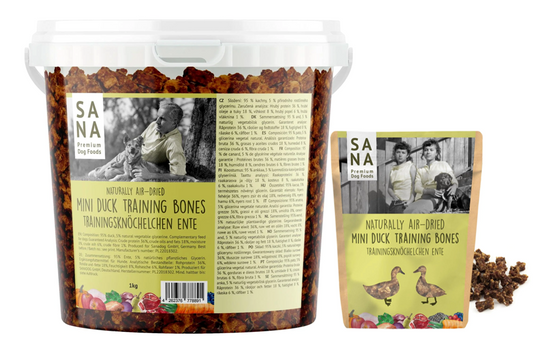 SANA Dog Trainingsknöchelchen Ente