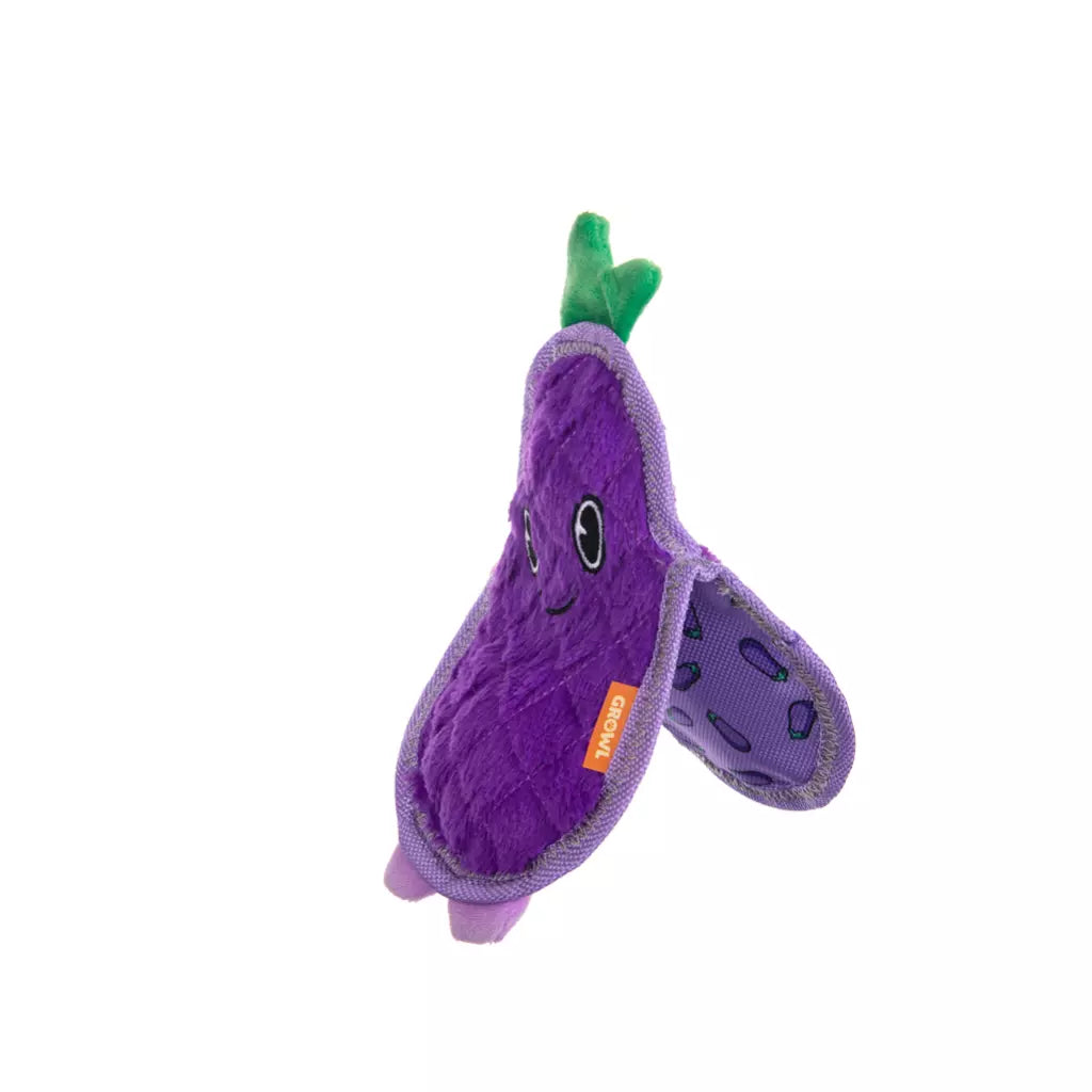 Growl Flip Floppz Eddie die Aubergine