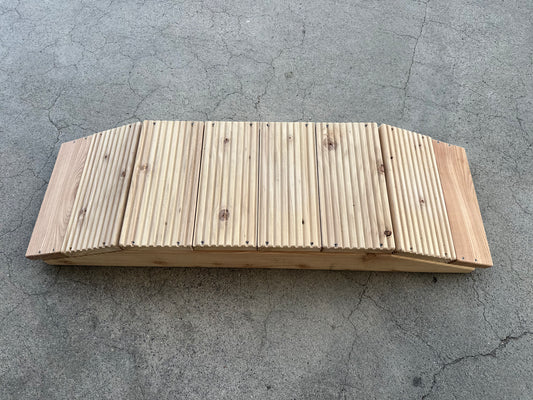 Rampe aus Holz