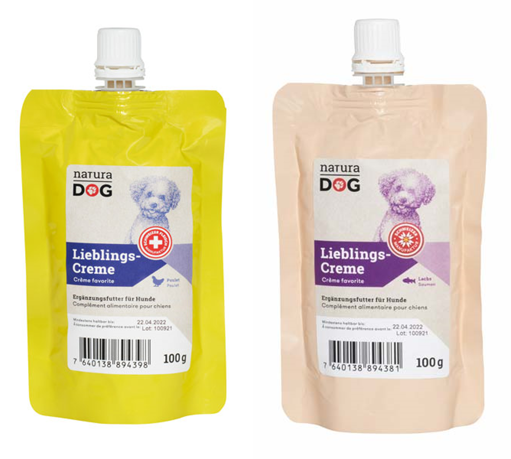 Lieblingscreme für Hunde
