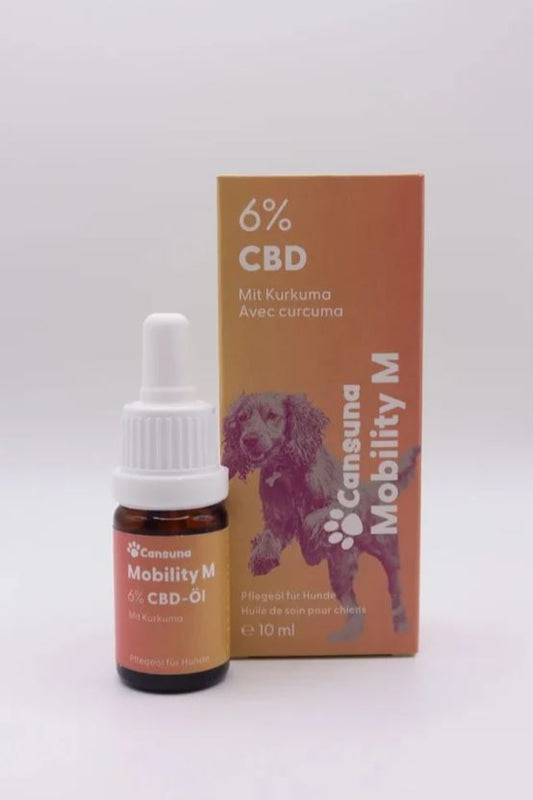 Cansuna Mobility M, CBD Öl für Hunde von 11 - 25 kg