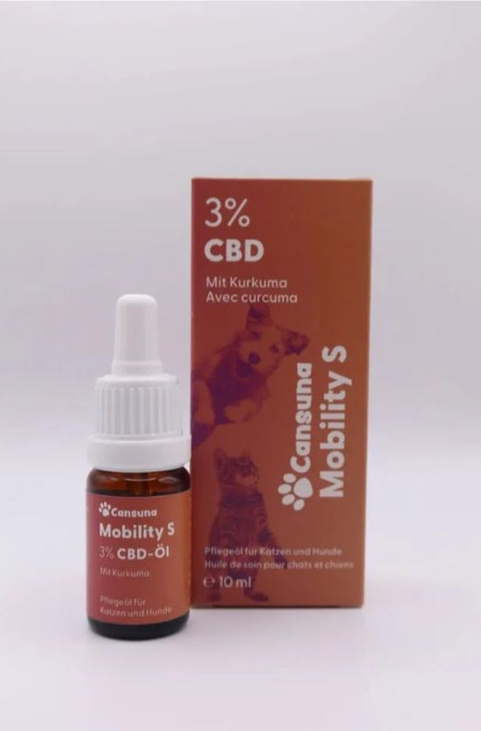 Cansuna Mobility S, CBD Öl für Hunde und Katzen