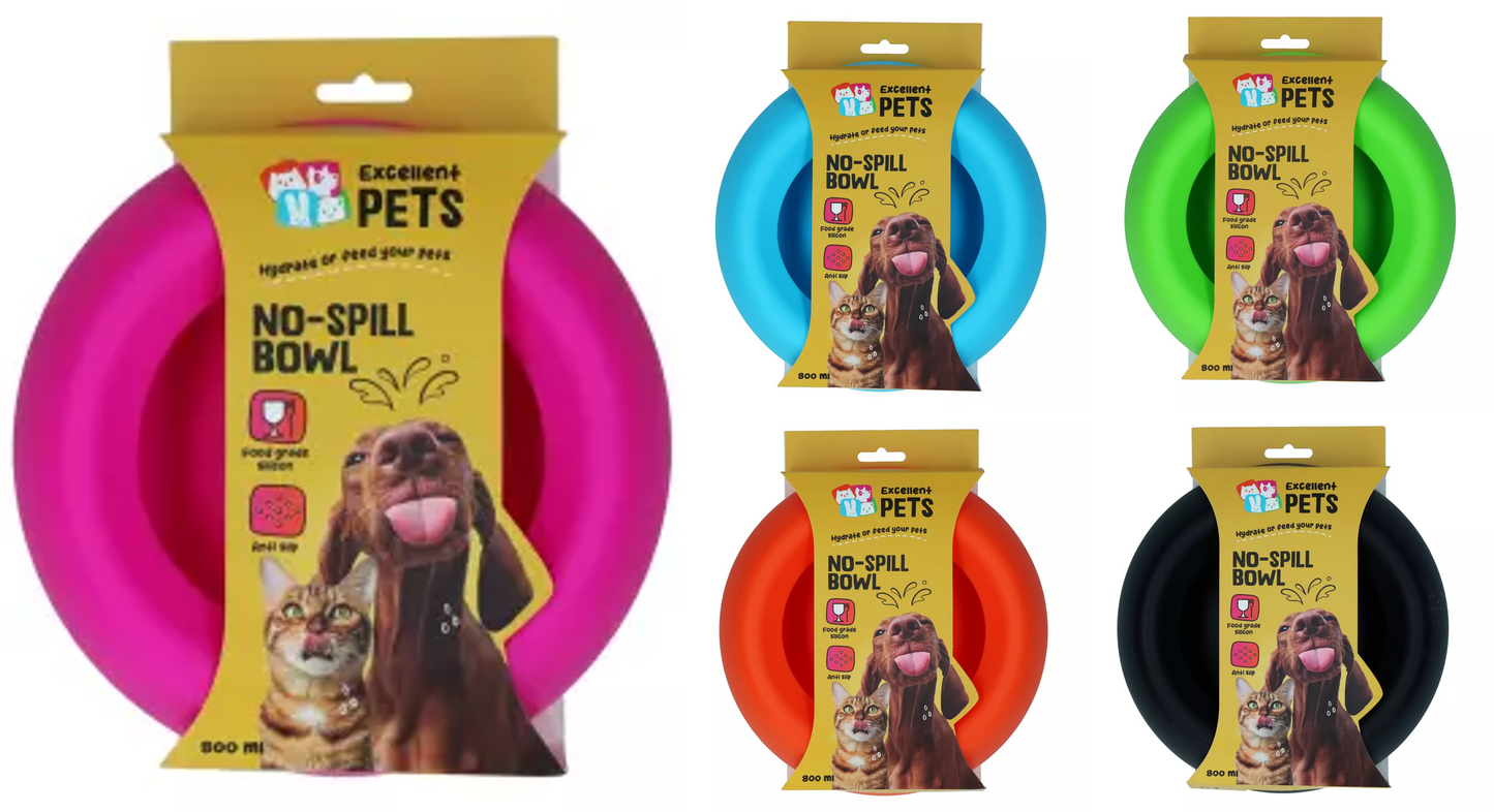 Excellent Pets No-Spill Bowl 800ml M