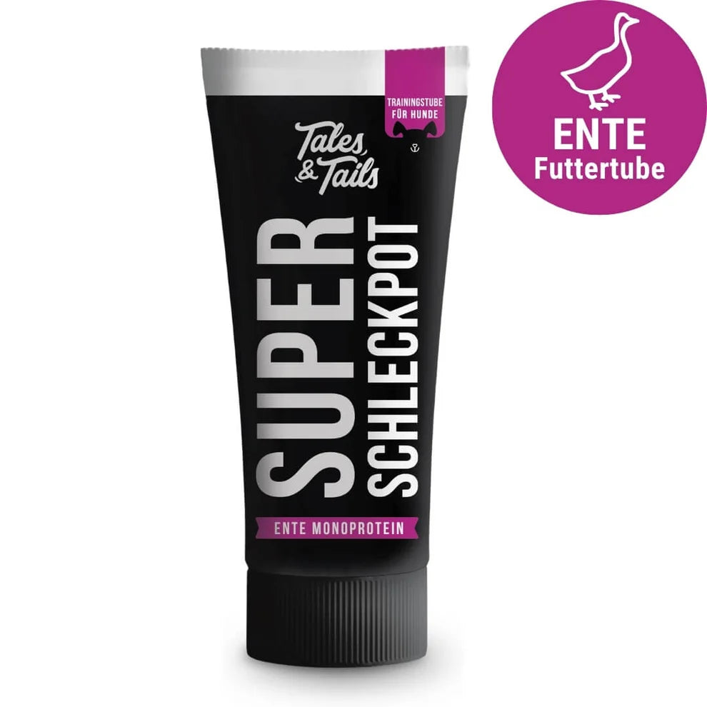 Super Schleckpot - Futtertube für Hunde mit Ente