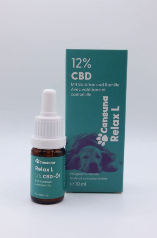 Cansuna Relax L, CBD Öl für Hunde > 25 kg