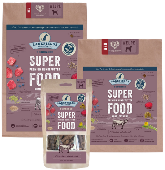 SUPERFOOD Rind für Welpen