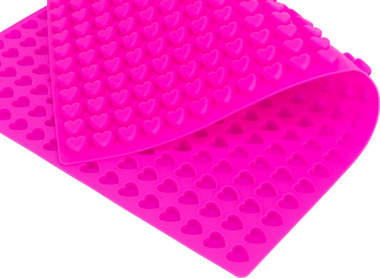 Backmatte mit Herzen