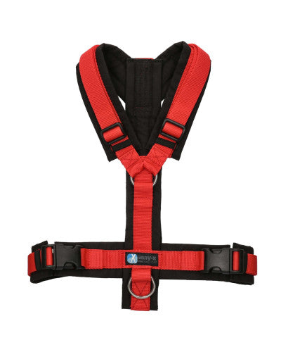 anny-x Brustgeschirr Fun schwarz/ rot