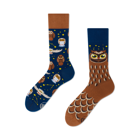 Owly Moly Socken by Many Mornings