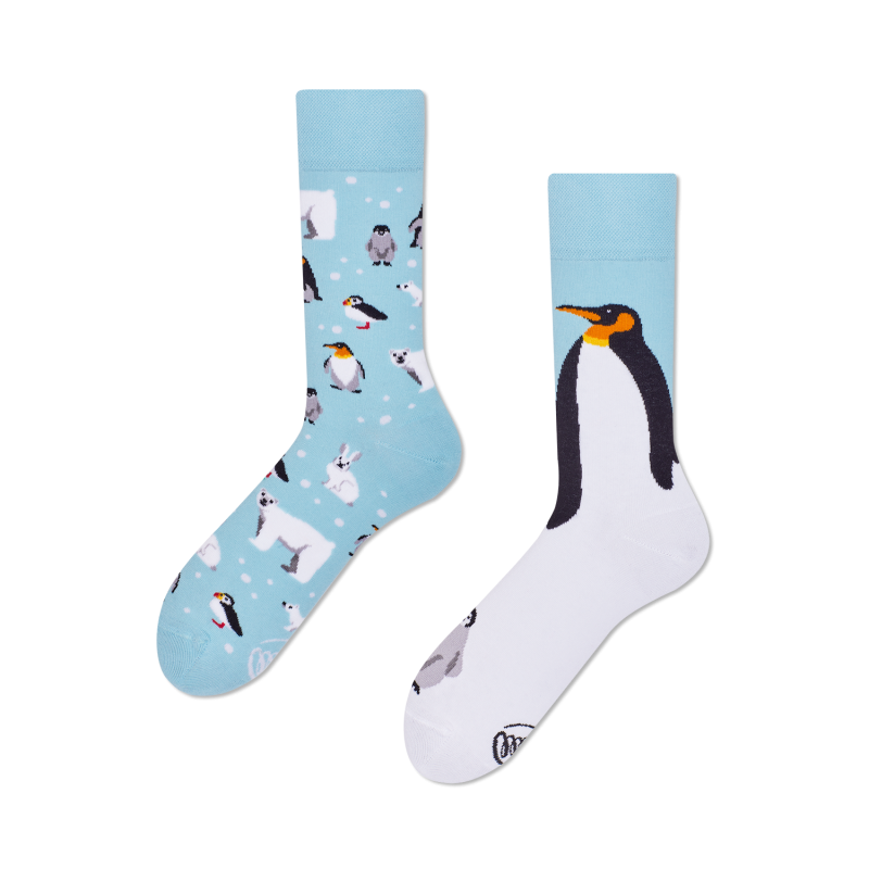 Frosty Friends Socken by Many Mornings