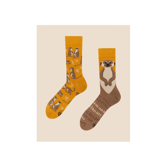 The Meerkat Socken by Many Mornings