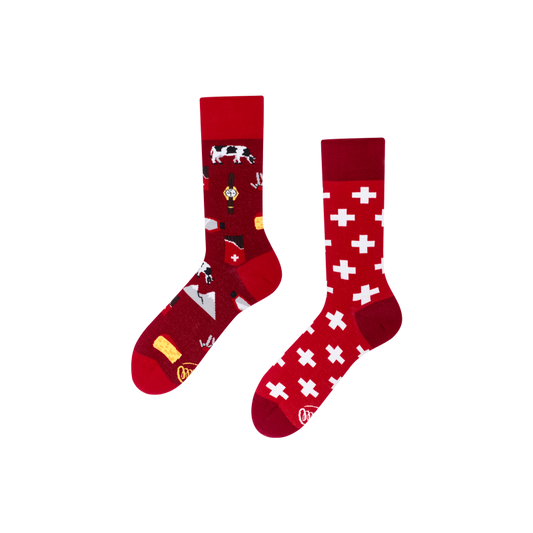 Swiss Journey Socken by Many Mornings