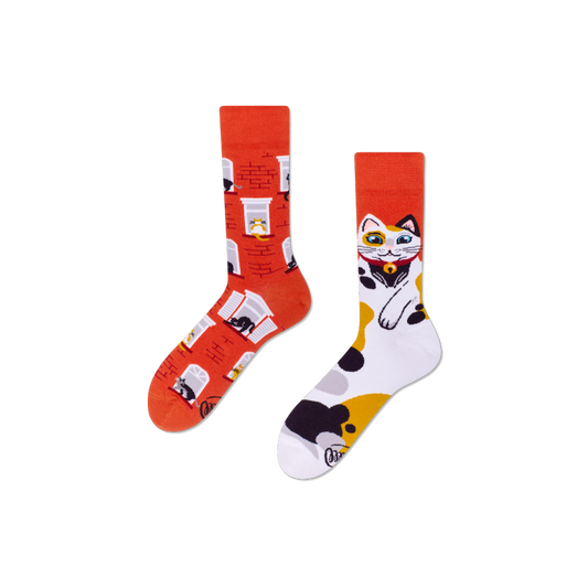 City Cat Socken by Many Mornings