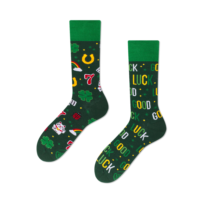 Good Luck Socken by Many Mornings