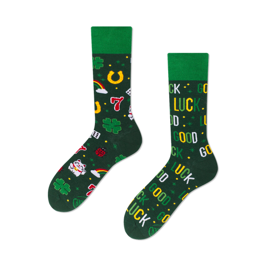 Good Luck Socken by Many Mornings